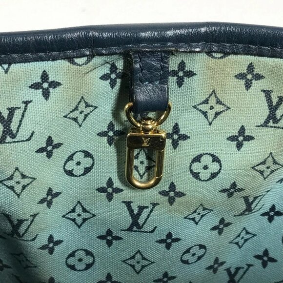 LOUIS VUITTON M93769 Eyeall-Cava PM Escal Bag Shoulder Bag Tote Bag Canvas blue - Picture 13 of 16